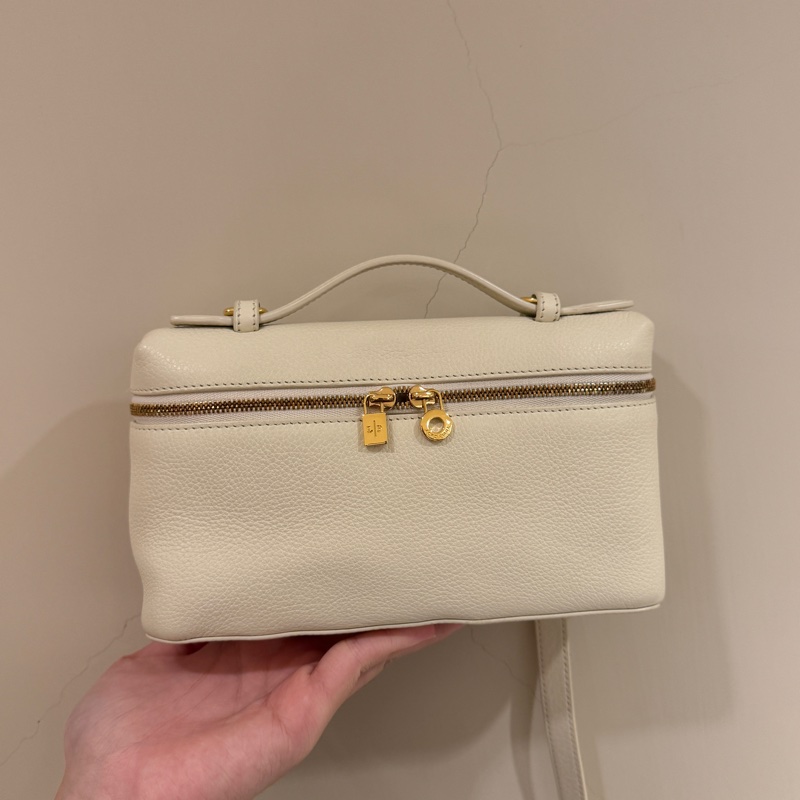 loro piana L19飯盒包 奶油白-5