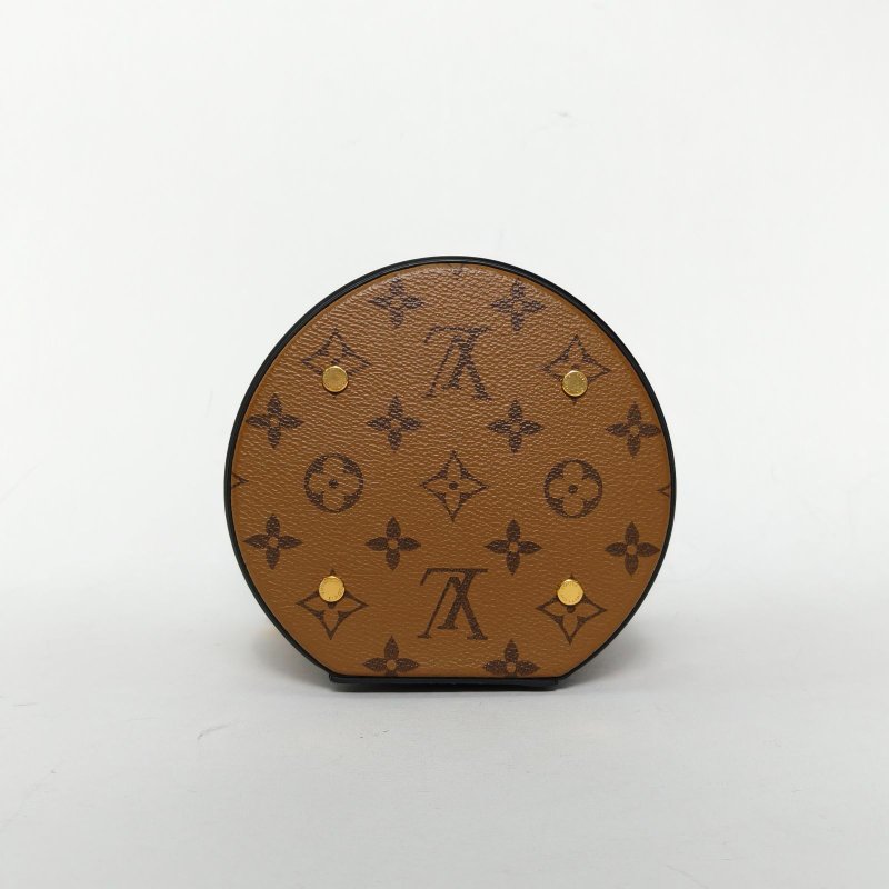 LOUIS VUITTON CANNES圓桶包PVC2019拼色老花肩背包-4