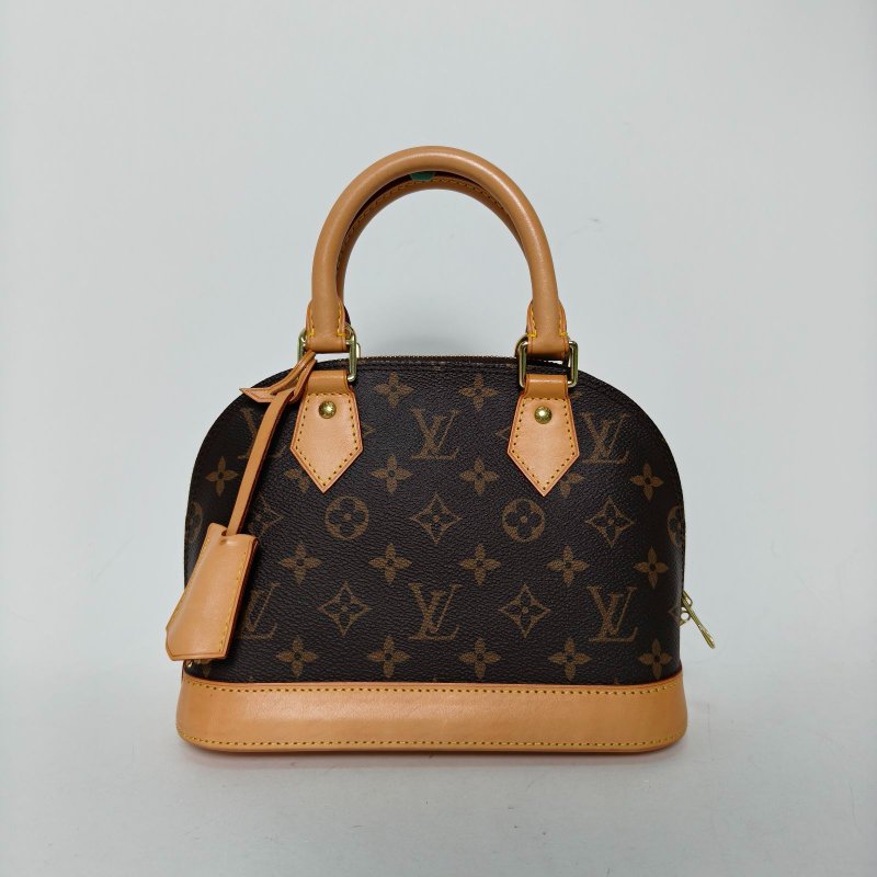 LOUIS VUITTON ALMA貝殼包BB23.5老花PVC2017肩背包-0