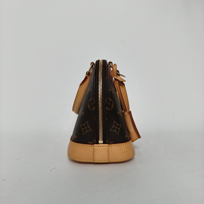 LOUIS VUITTON ALMA貝殼包BB23.5老花PVC2017肩背包-1