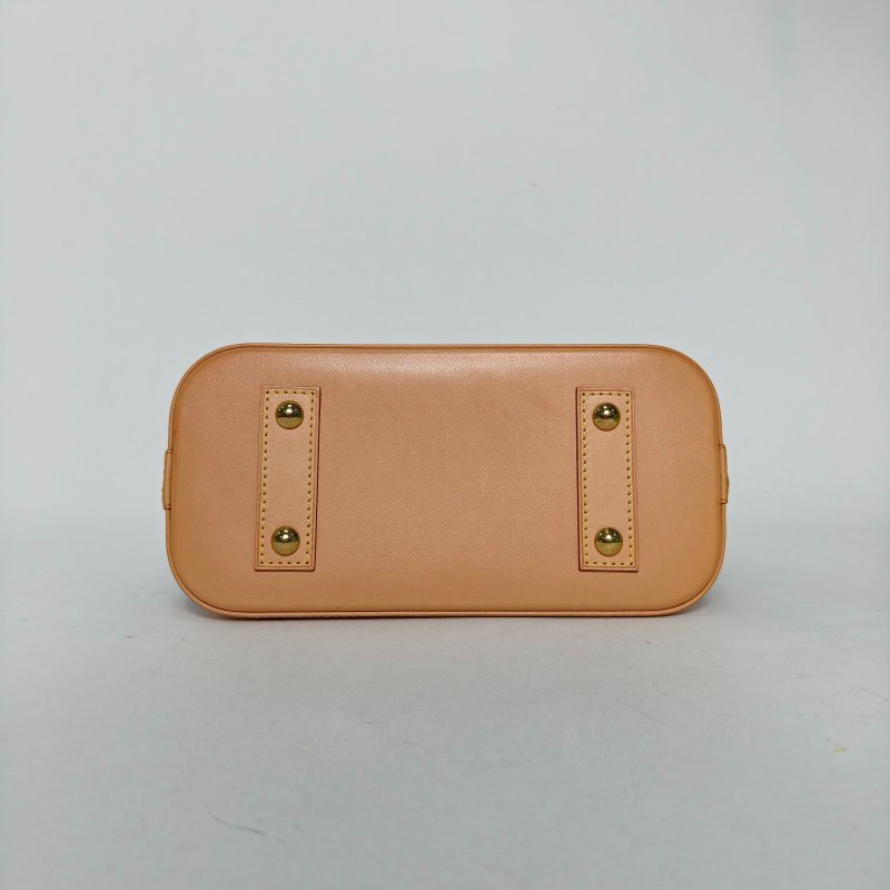 LOUIS VUITTON ALMA貝殼包BB23.5老花PVC2017肩背包-4