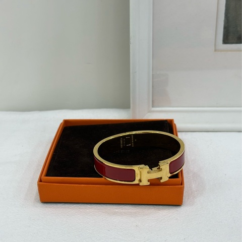 Hermes 愛馬仕 H琺瑯 手鐲