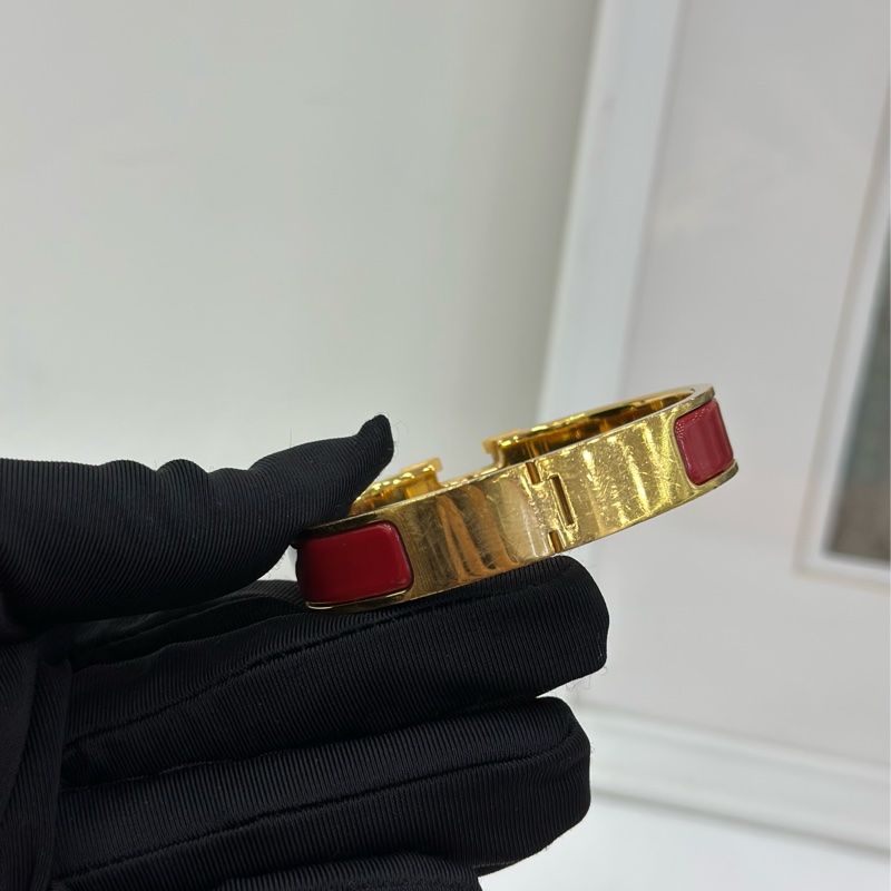 Hermes 愛馬仕 H琺瑯 手鐲-1