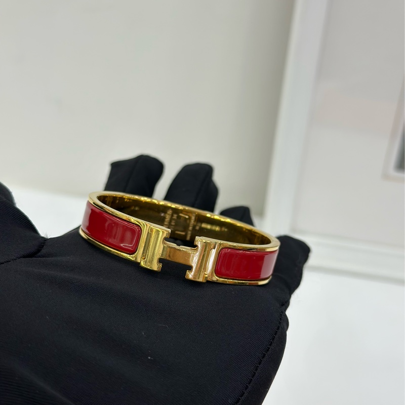 Hermes 愛馬仕 H琺瑯 手鐲-3