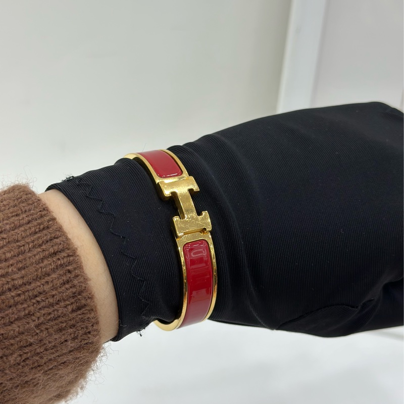 Hermes 愛馬仕 H琺瑯 手鐲-4