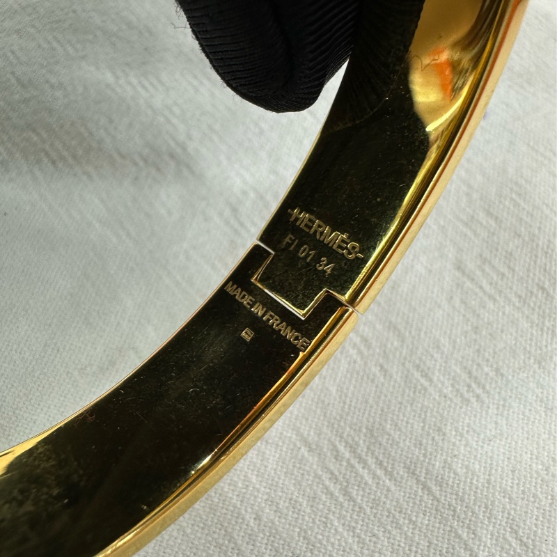 Hermes 愛馬仕 H琺瑯 手鐲-5