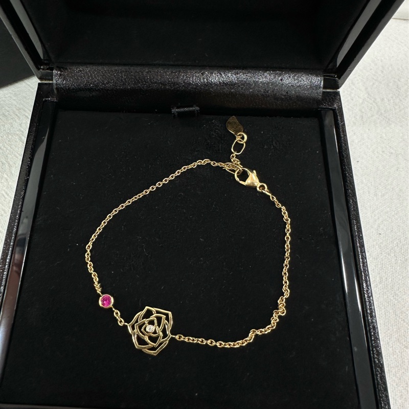 Piaget伯爵玫瑰系列鑽石手鍊-1