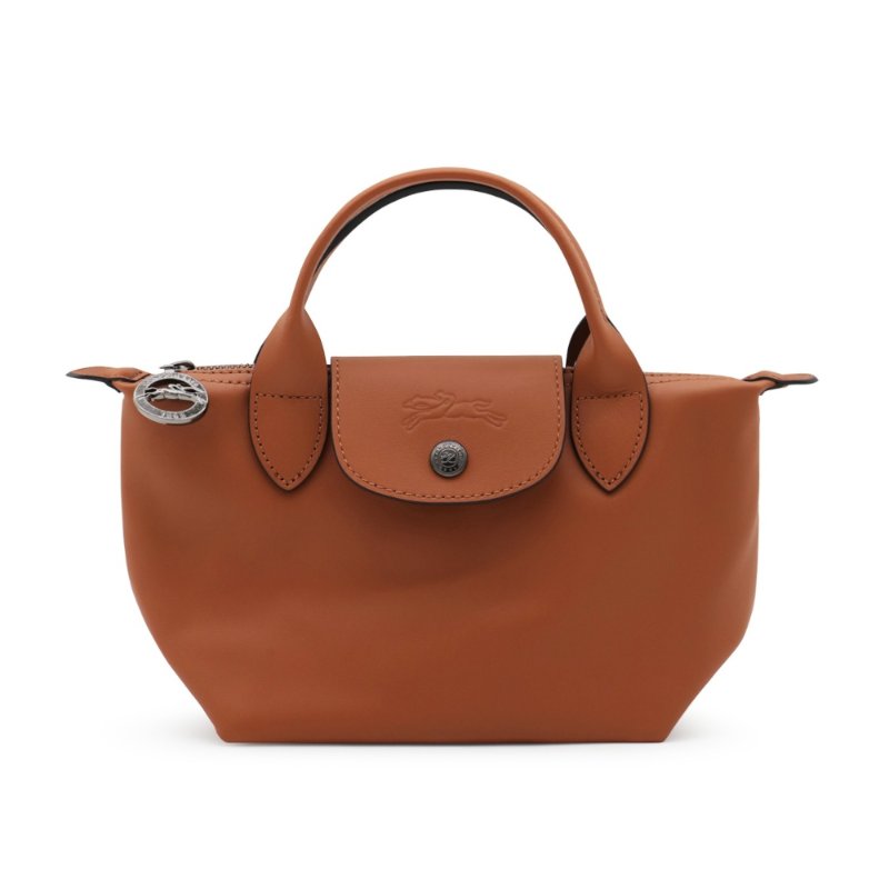 【LONGCHAMP】Le Pliage Xtra XS 牛皮 手提包 肩背包 斜背包 水餃包 腰果色 L1500987M19-1