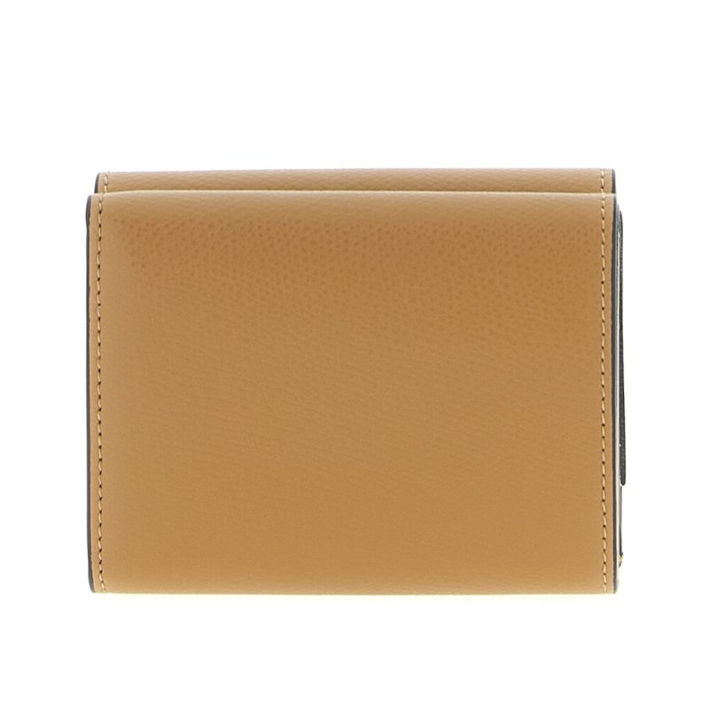 【FENDI 芬迪】Medium FF Diamonds Trifold 三摺疊 零錢包 卡夾 短夾 皮夾 棕色 8M0480ALV4F1UJ9-4