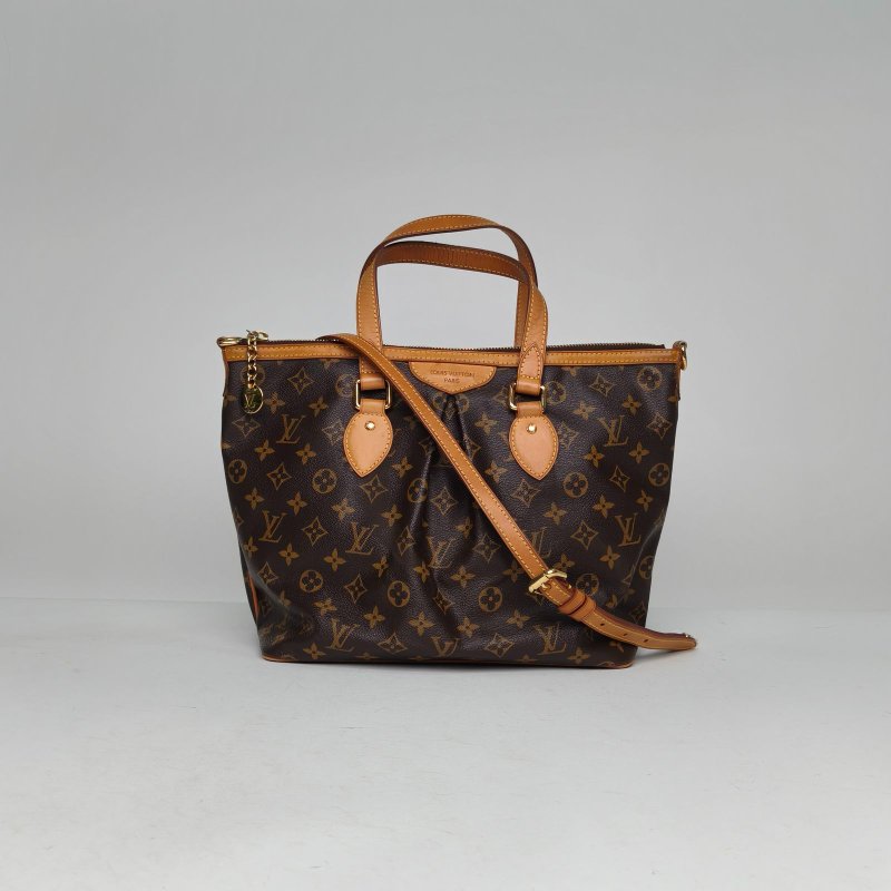 LOUIS VUITTON Palermo帕拉蒙小號29老花PVC2013肩背包-0