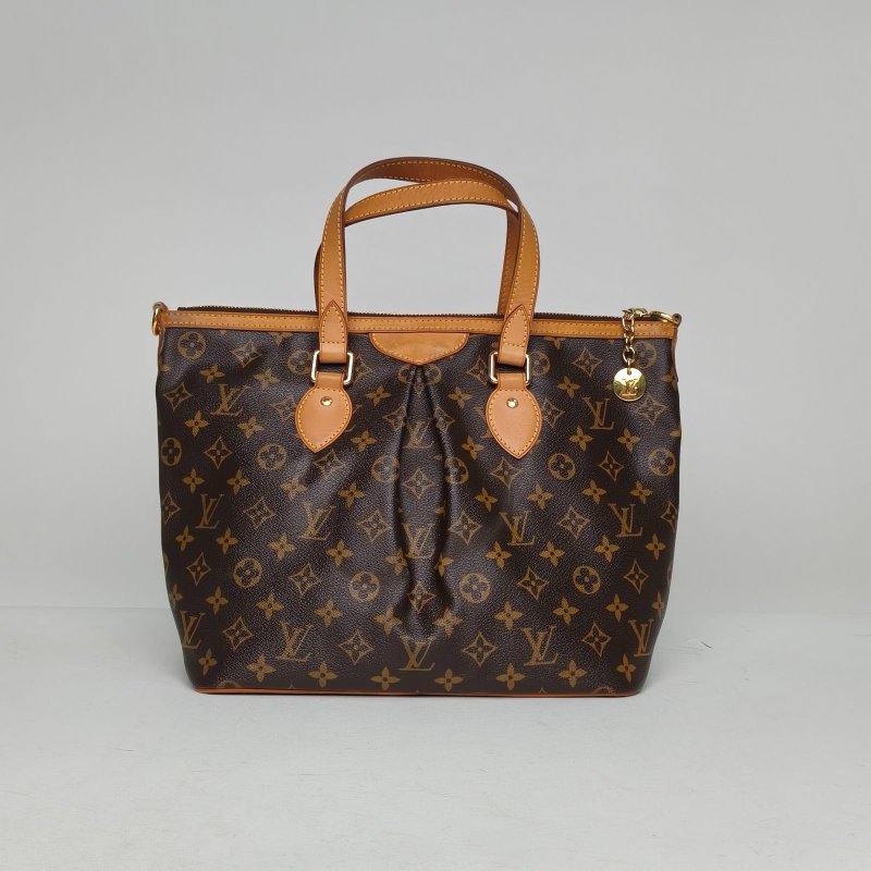 LOUIS VUITTON Palermo帕拉蒙小號29老花PVC2013肩背包-2