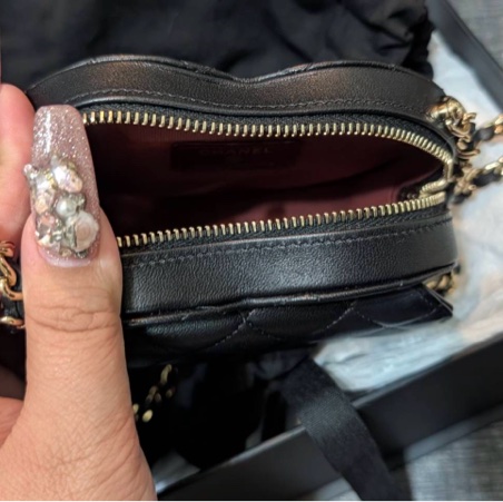 全新 Chanel小號愛心包 22S-9