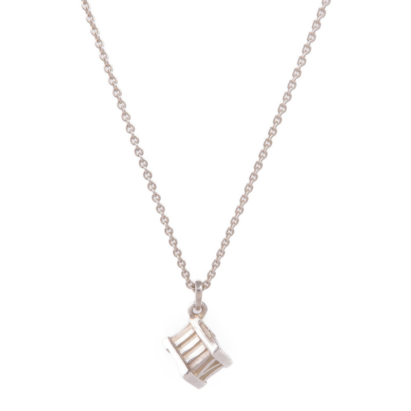 TIFFANY&CO 925純銀Atlas Cube Necklace項鍊-0