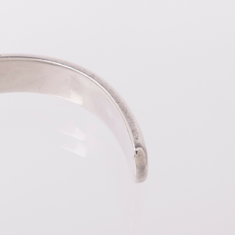 TIFFANY&CO 925純銀Atlas Roman Numeral Cuff Bracelet手鐲-6