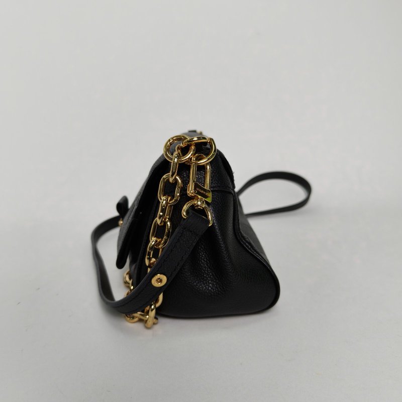 LOUIS VUITTON Favorite鏈條雲朵包黑色牛皮晶片肩背包-1