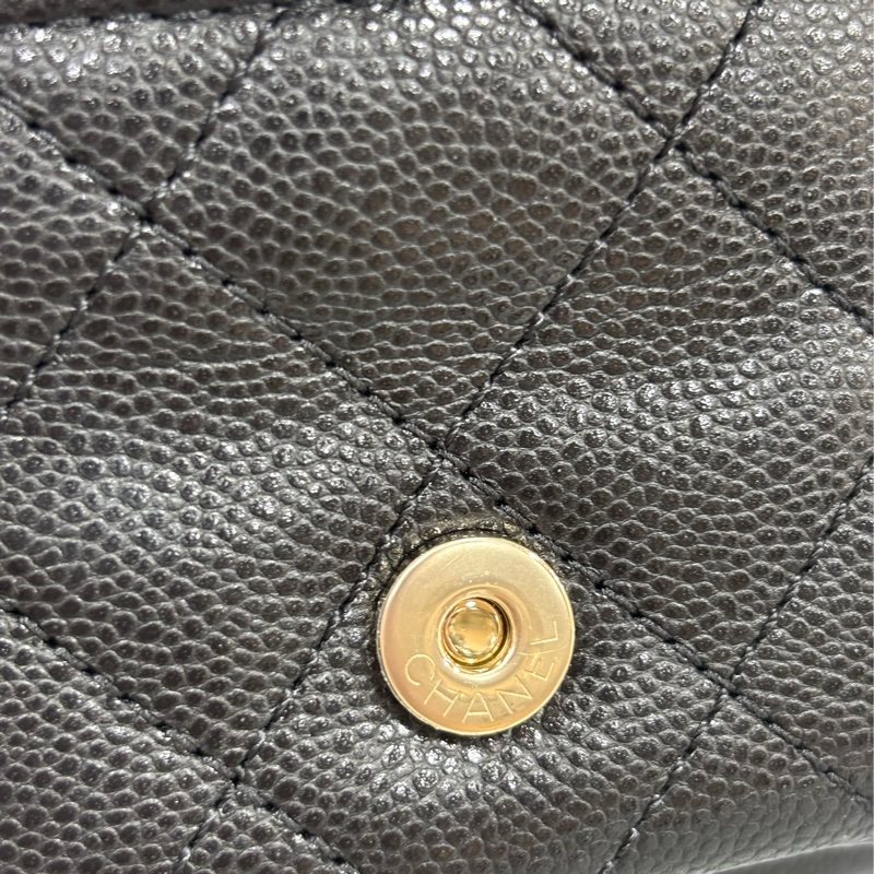 CHANEL AS4399 DUMA 黑色荔枝皮金鍊 坦克包炸藥包後背包肩背包側背包手提包-59