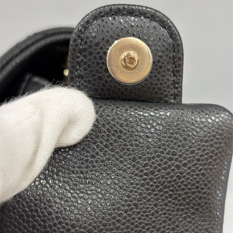 CHANEL AS4399 DUMA 黑色荔枝皮金鍊 坦克包炸藥包後背包肩背包側背包手提包-62