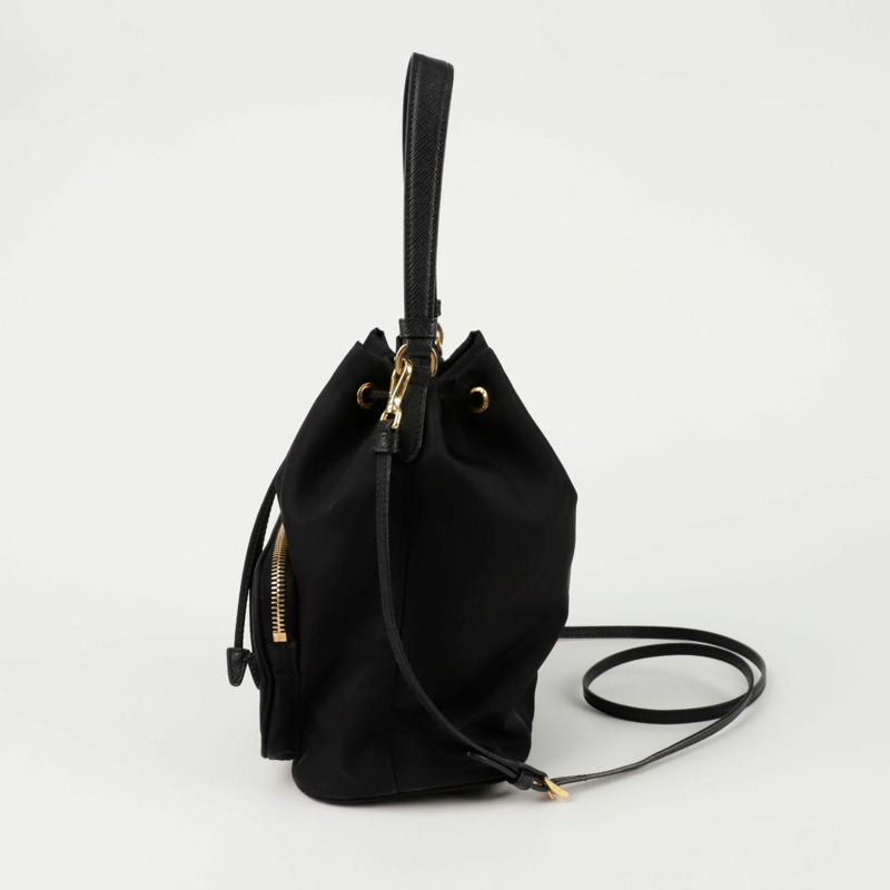 PRADA 1BH038 Duet 水桶手提單肩包-3