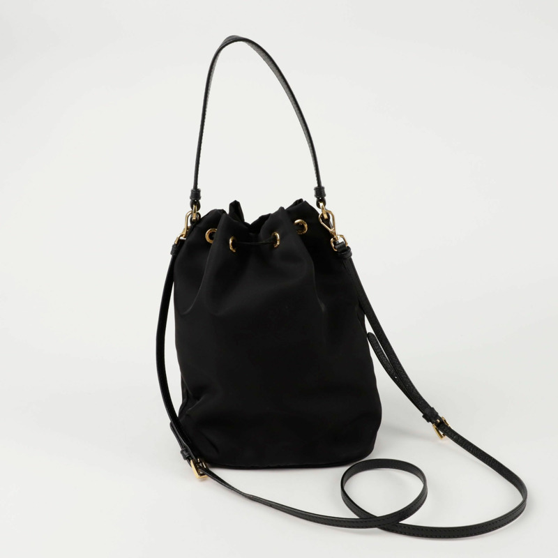 PRADA 1BH038 Duet 水桶手提單肩包-4