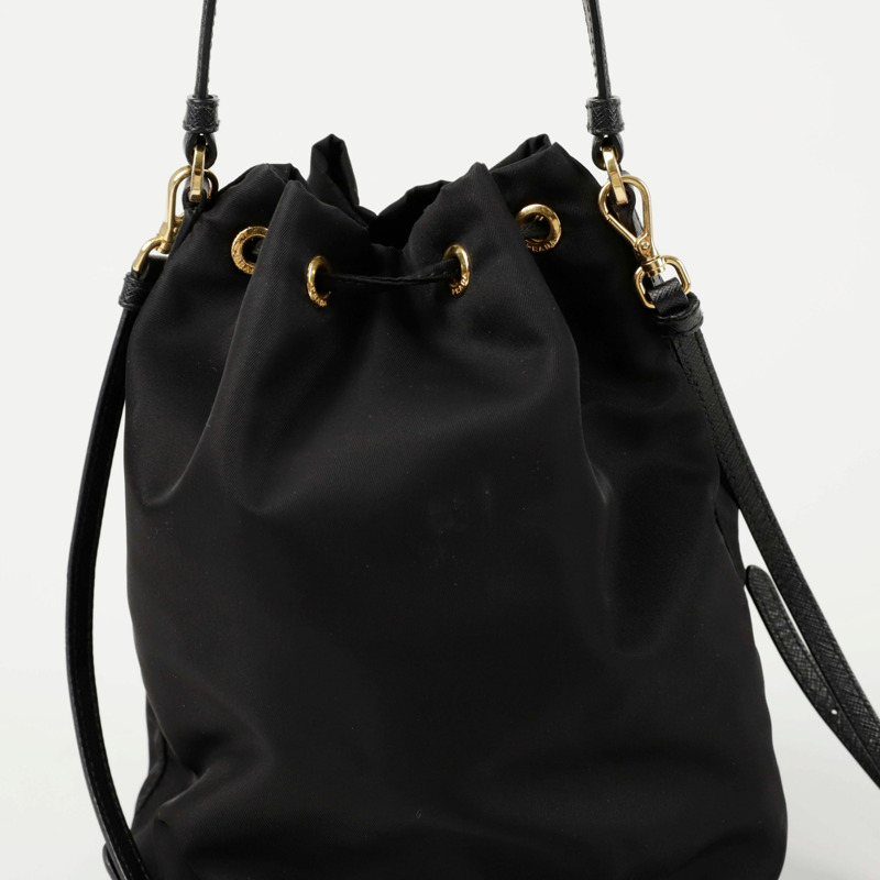 PRADA 1BH038 Duet 水桶手提單肩包-5
