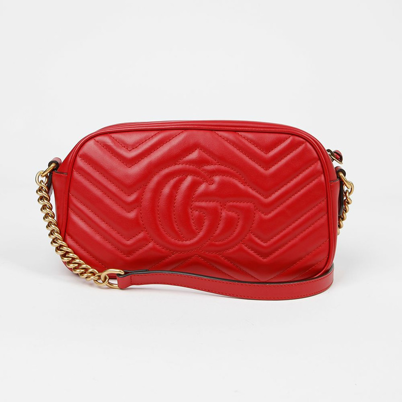 GUCCI GG Marmont 小號肩斜背包 447632-2