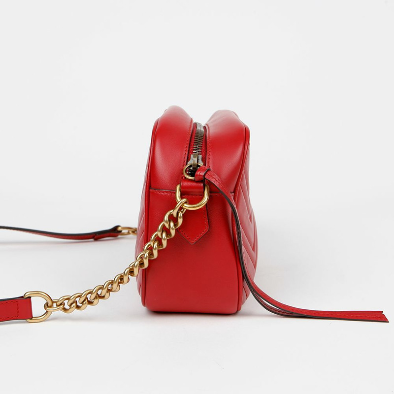 GUCCI GG Marmont 小號肩斜背包 447632-3