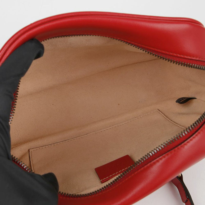 【包稅】GUCCI 447632 GG Marmont 小號肩斜背包-6