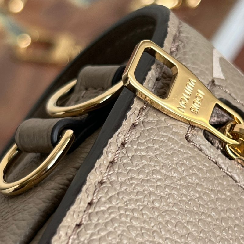 ::LOUIS VUITTON:: LV M23081 Pochette Métis East West 斑鳩灰 手提包 肩背包 法棍 腋下包-20