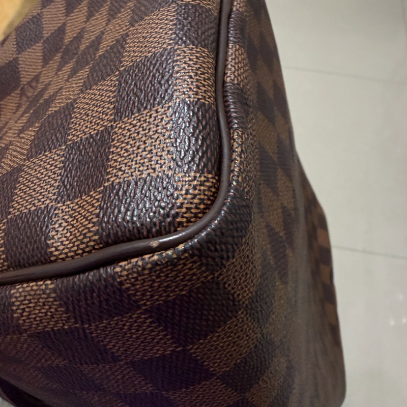 正品自用 LV Damier Ebene Speedy 35-22