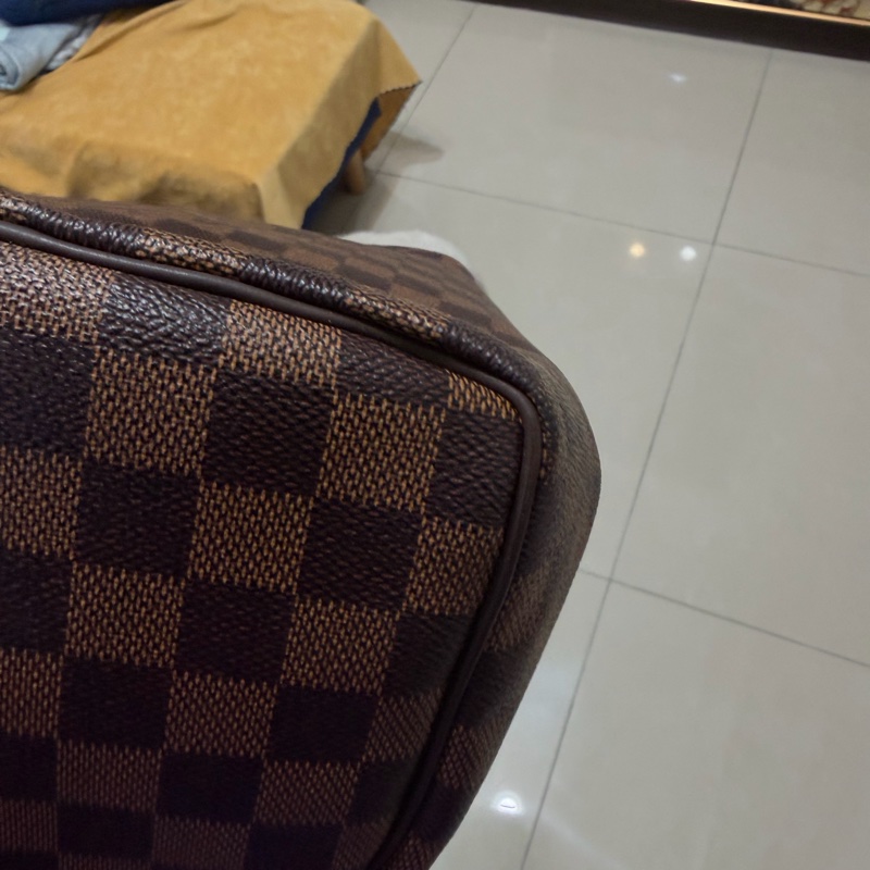 正品自用 LV Damier Ebene Speedy 35-24