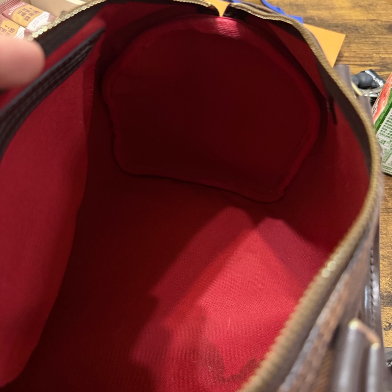 正品自用 LV Damier Ebene Speedy 35-29