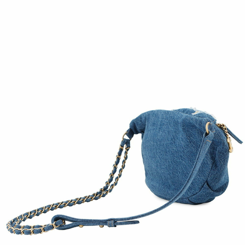 香奈兒 Coco Mark 牛仔布斜背包 CHANEL-1