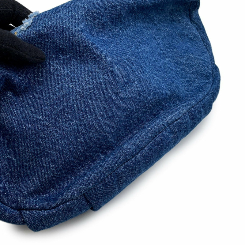 香奈兒 Coco Mark 牛仔布斜背包 CHANEL-6