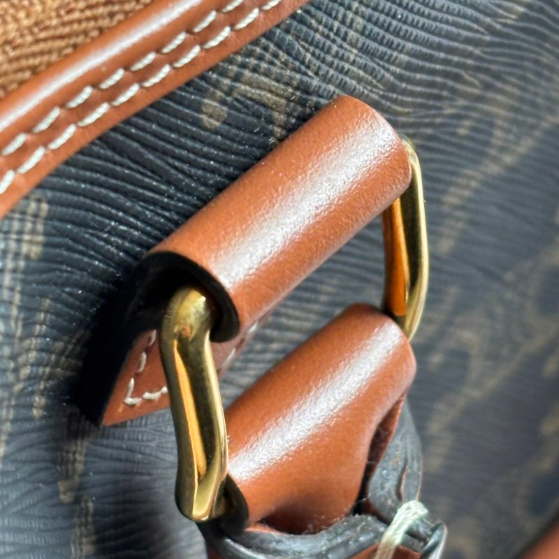 ::CELINE:: 經典凱旋門老花 小號波士頓包 斜背包 手提包-30