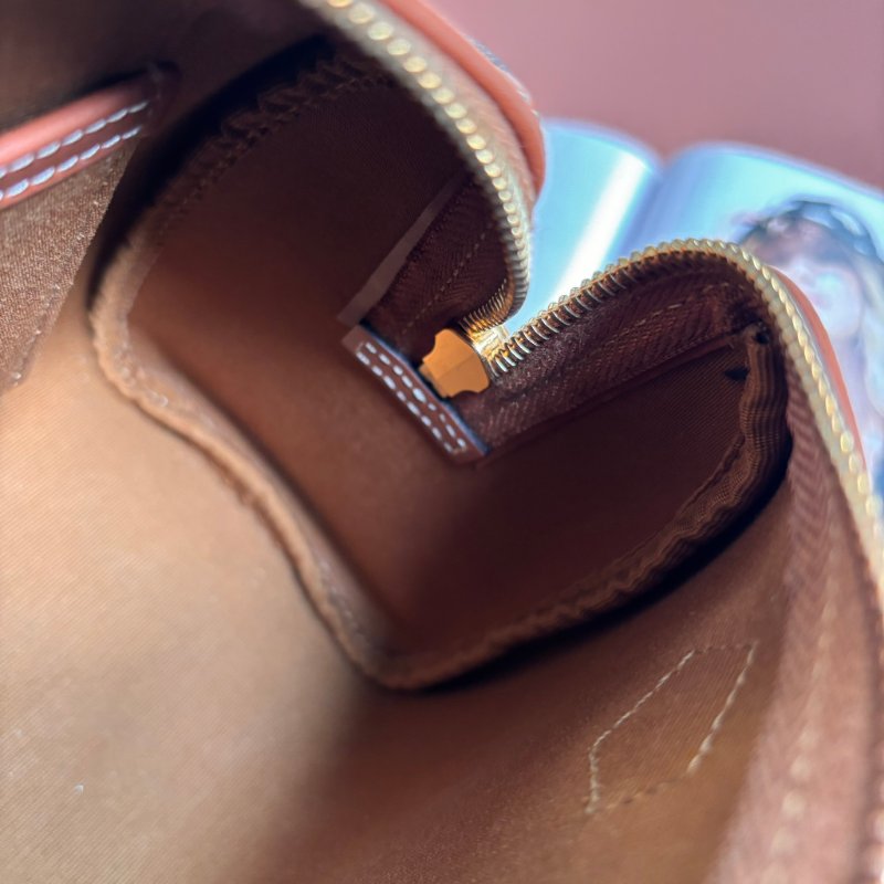 ::CELINE:: 經典凱旋門老花 小號波士頓包 斜背包 手提包-32