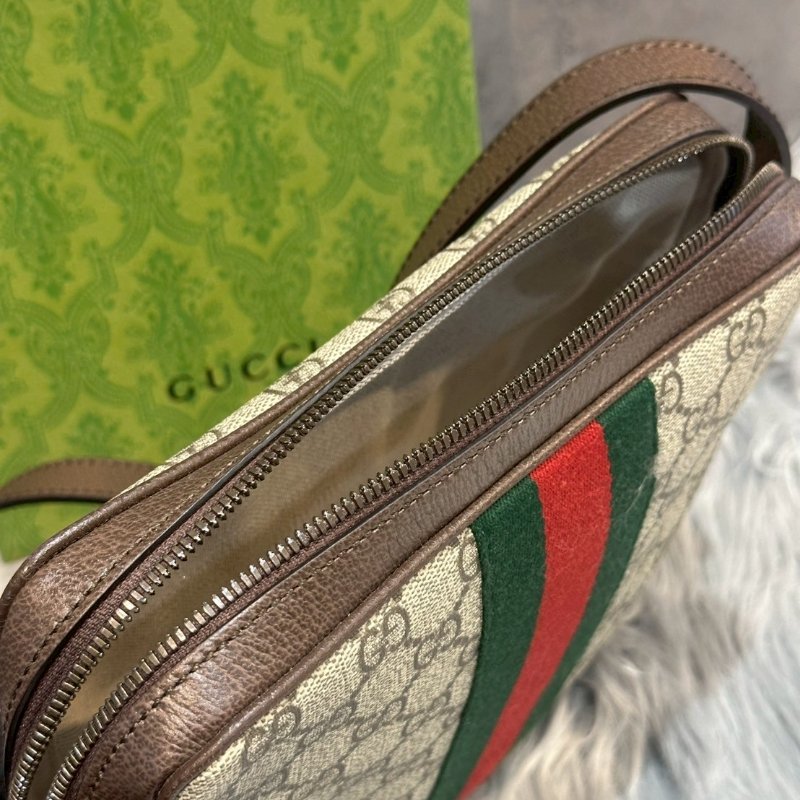 💎Han's house精品服飾💎GUCCI 古馳 Ophidia GG  郵差包 斜背包 側背包-1