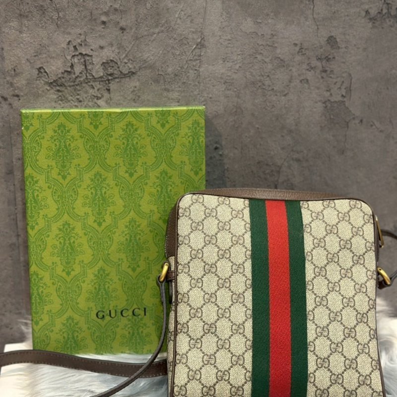 💎Han's house精品服飾💎GUCCI 古馳 Ophidia GG  郵差包 斜背包 側背包-4