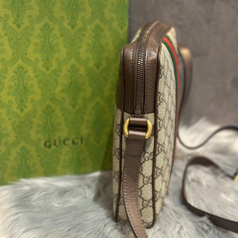 💎Han's house精品服飾💎GUCCI 古馳 Ophidia GG  郵差包 斜背包 側背包-5