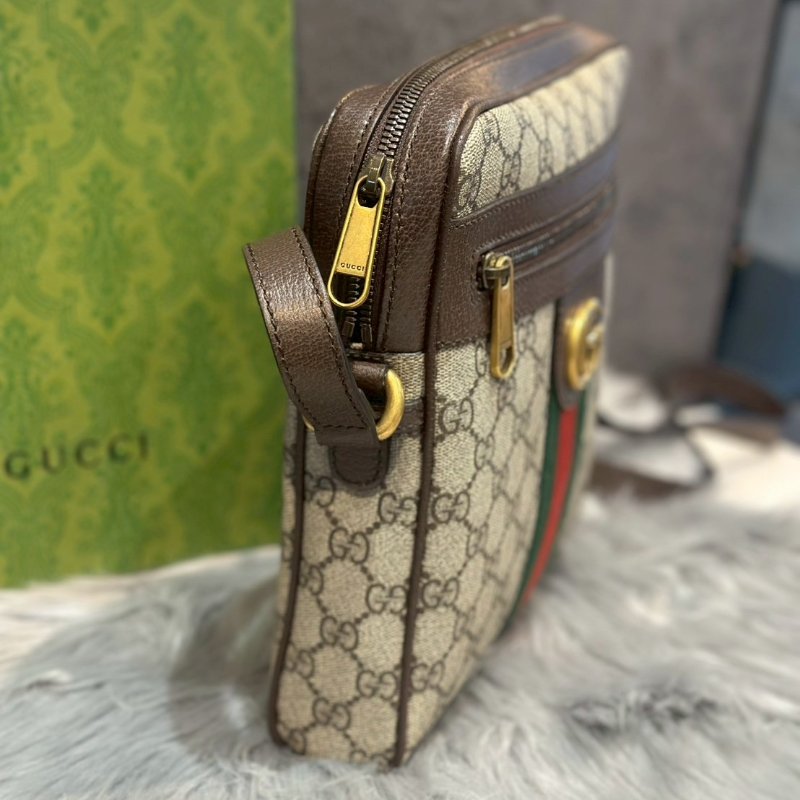 💎Han's house精品服飾💎GUCCI 古馳 Ophidia GG  郵差包 斜背包 側背包-7