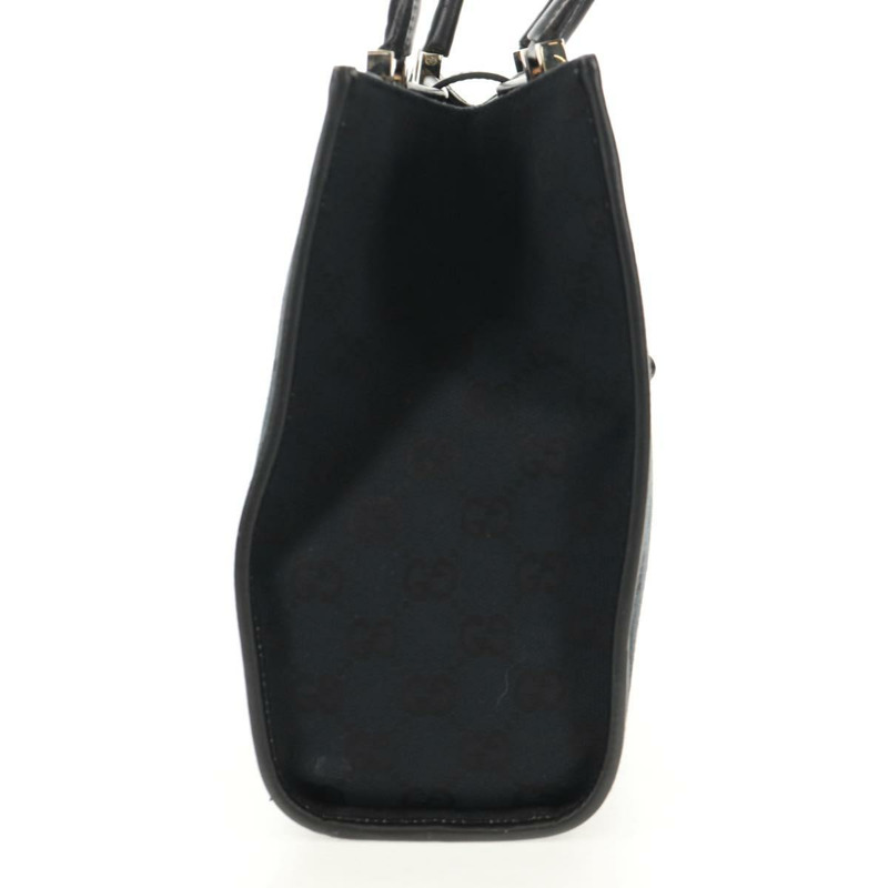 【日本直送】GUCCI GG帆布Jackie肩背包 黑色 銀色 002 1073 1781 Auth 148814V-3