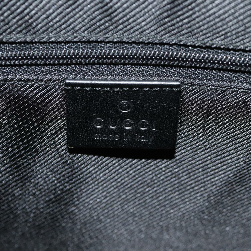 【日本直送】GUCCI GG帆布Jackie肩背包 黑色 銀色 002 1073 1781 Auth 148814V-17