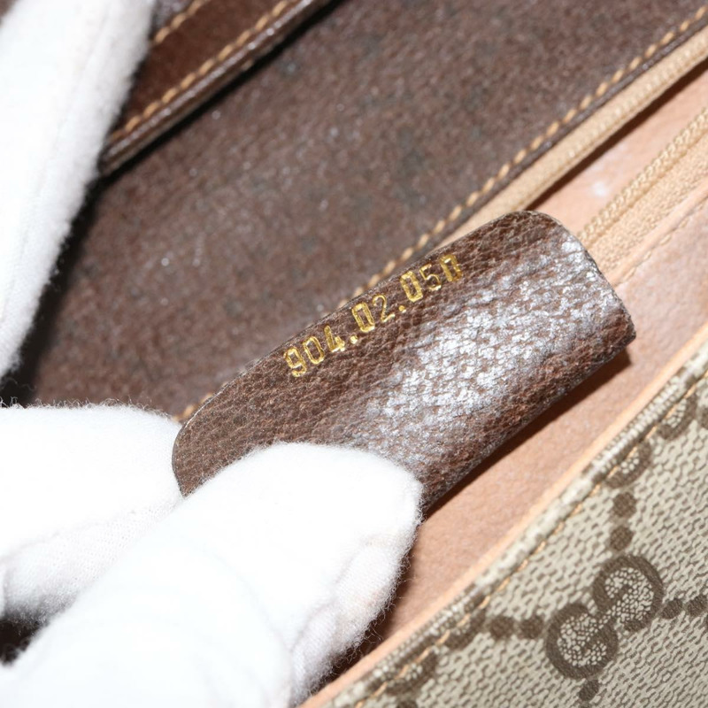 【日本直送】GUCCI GG Supreme 單肩包 PVC 米色 金色 904 02 050 正品 ep11859-11