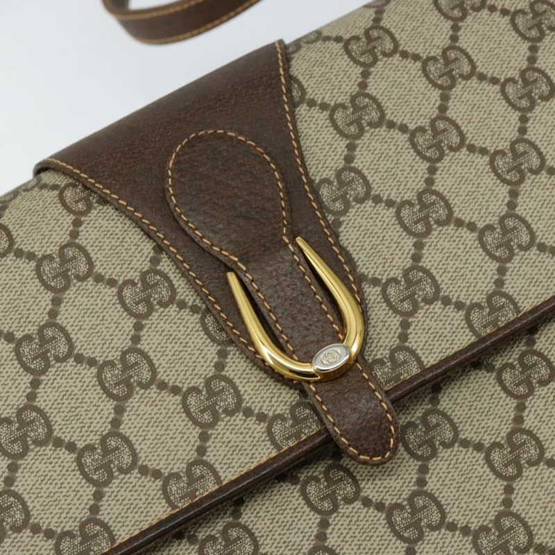 【日本直送】GUCCI GG Supreme 單肩包 PVC 米色 金色 904 02 050 正品 ep11859-17