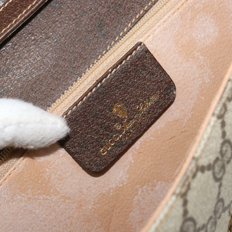 【日本直送】GUCCI GG Supreme 單肩包 PVC 米色 金色 904 02 050 正品 ep11859-18