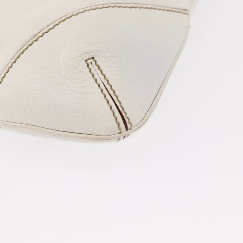 【日本直送】GUCCI Sherry Line 鏈條單肩包 皮革 白色 金色 153011 正品 ep11925-13