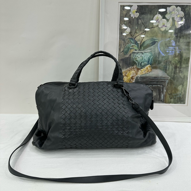 BV 葆蝶家Bv 波士頓 底長40cm 有肩帶-1