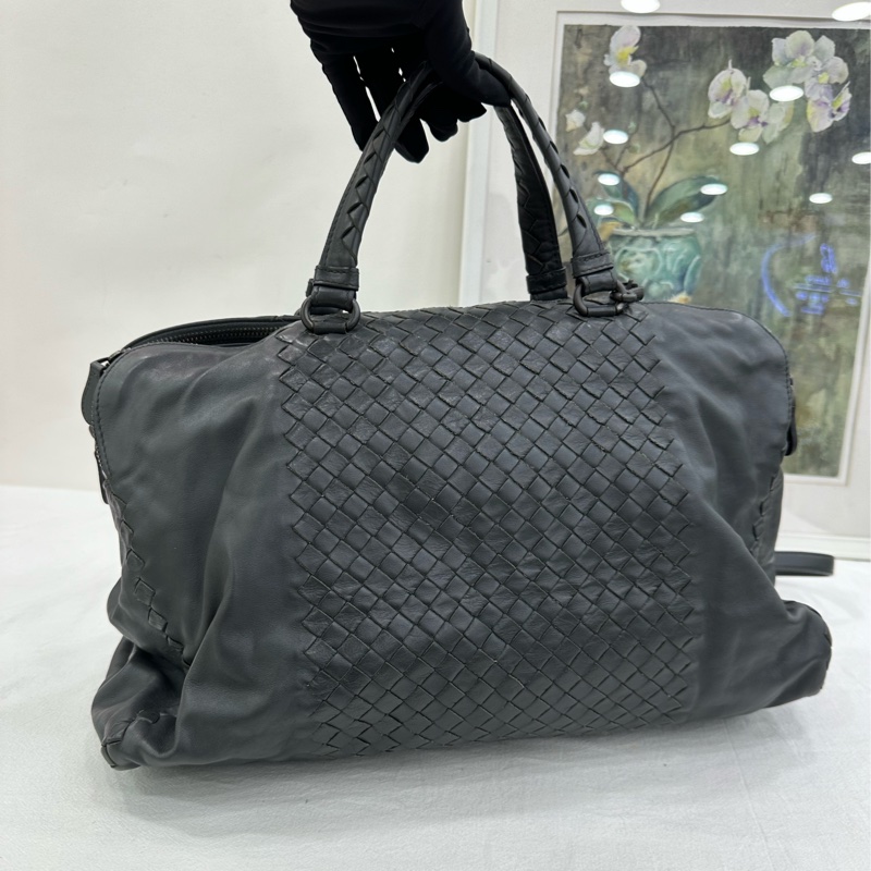 BV 葆蝶家Bv 波士頓 底長40cm 有肩帶-6