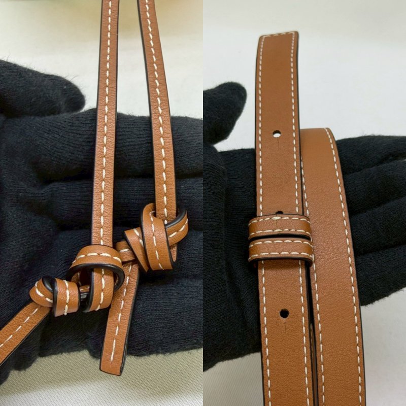 LOEWE Mini Hammock花卉圖吊床包-7