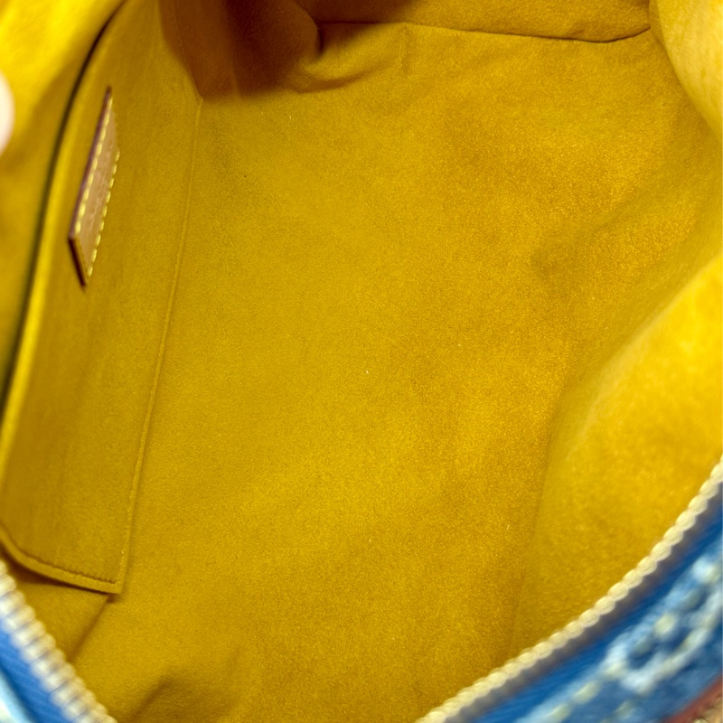 LV M95019 speedy稀有限量絕版牛仔丹寧曼哈頓釦手提包波士頓包-30