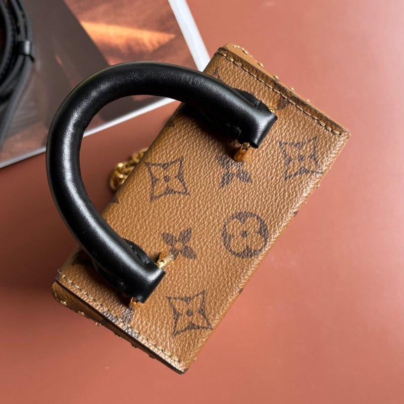 ::LOUIS VUITTON::LV M82465 Camera Box 經典雙色花紋手提相機包 斜背包-6
